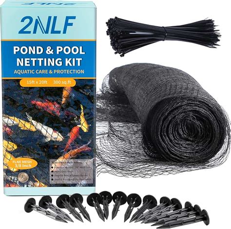 pond 14x14 metal box|Amazon.com : Pond Netting, Pond Netting for Koi Ponds 14 x 14 .